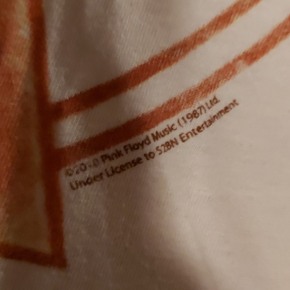 Vintage Inspired Pink Floyd Raglan/Baseball Shirt - Picture 3 of 4